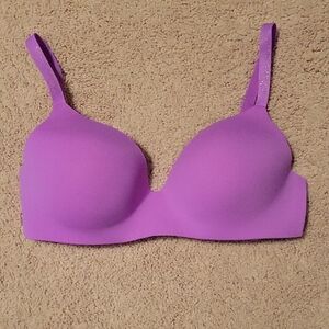 Victoria's Secret Seamless Purple T-shirt Bra